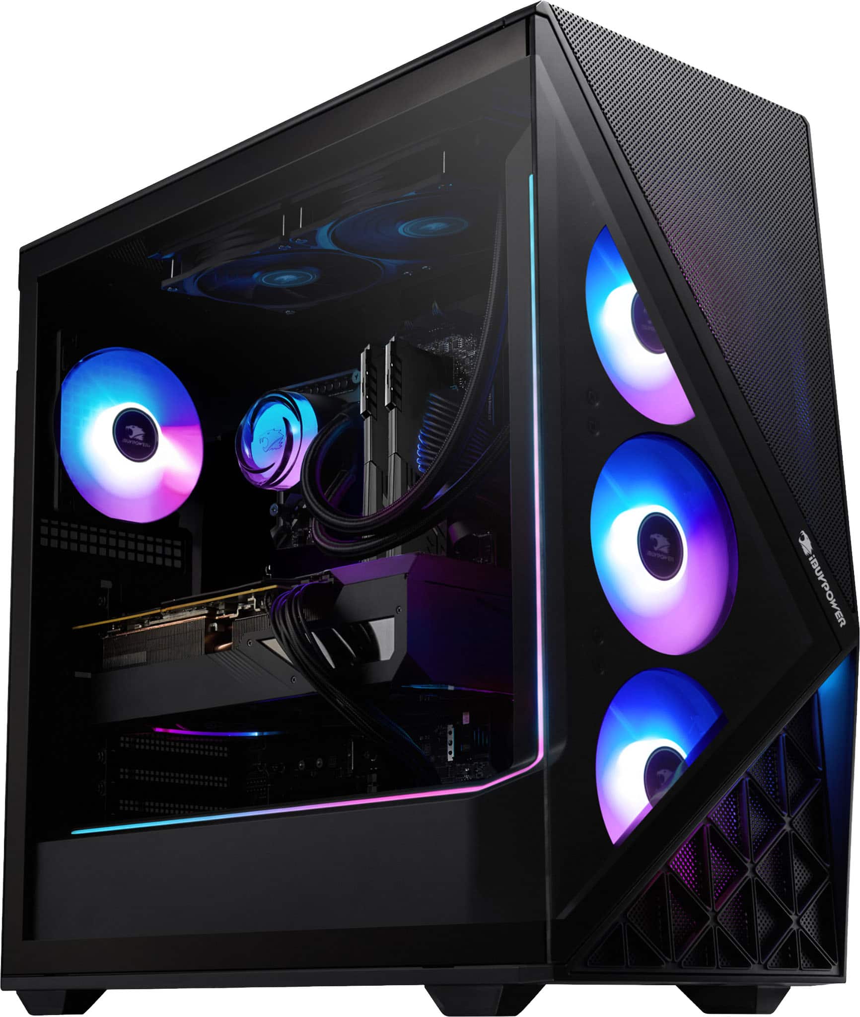 iBUYPOWER Slate Gaming Desktop PC AMD Ryzen 9 7900X 2022 NVIDIA