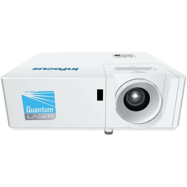 InFocus - Core INL144 3D Ready DLP Projector - 4:3 - White - High Dynamic Range (HDR) - 1024 x 768 - Front, Ceiling - 720p - 1.07 Billion Colors (30-bit)