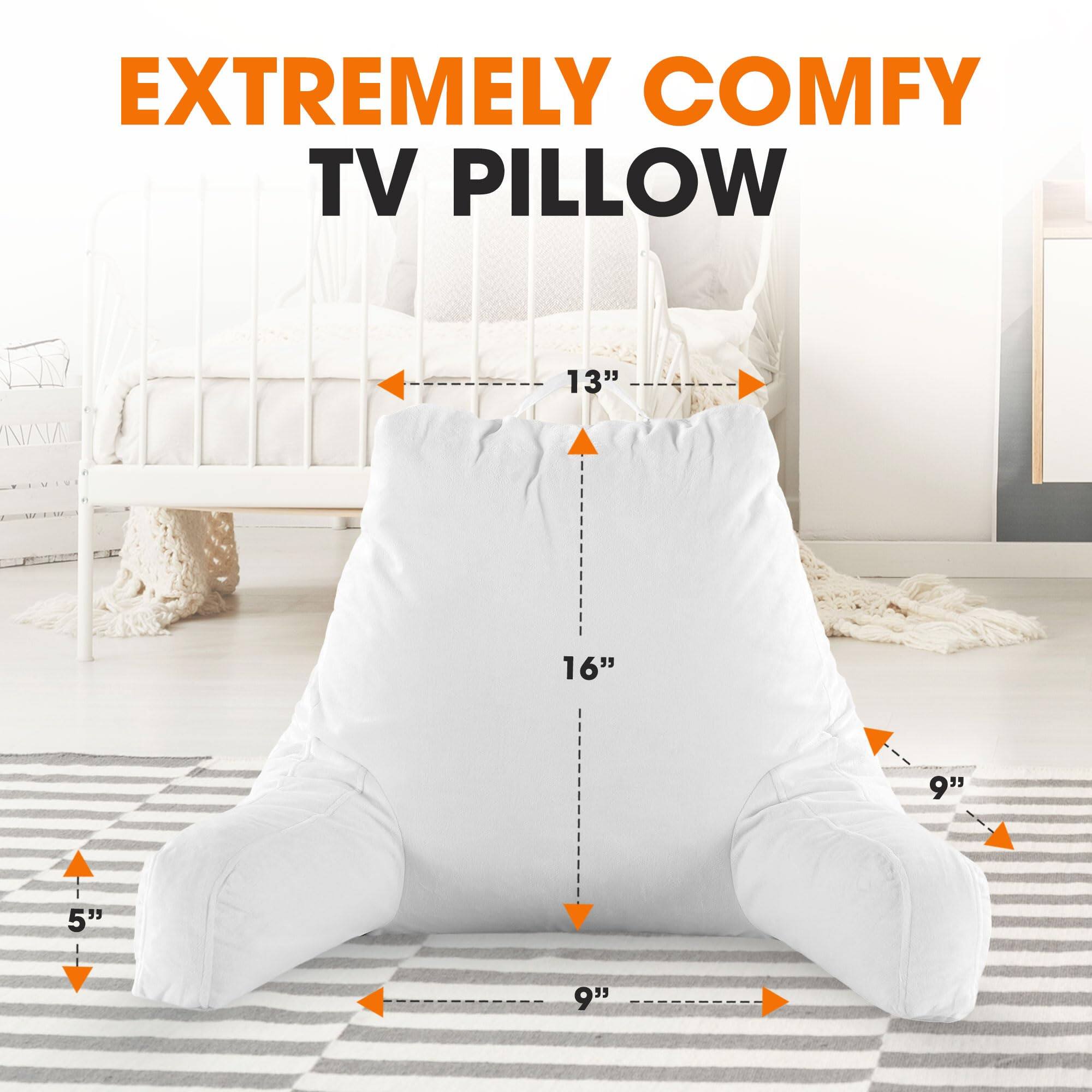 EXTREMELY COMFY TV PILLOW

13"
16"
9"
5"
9"