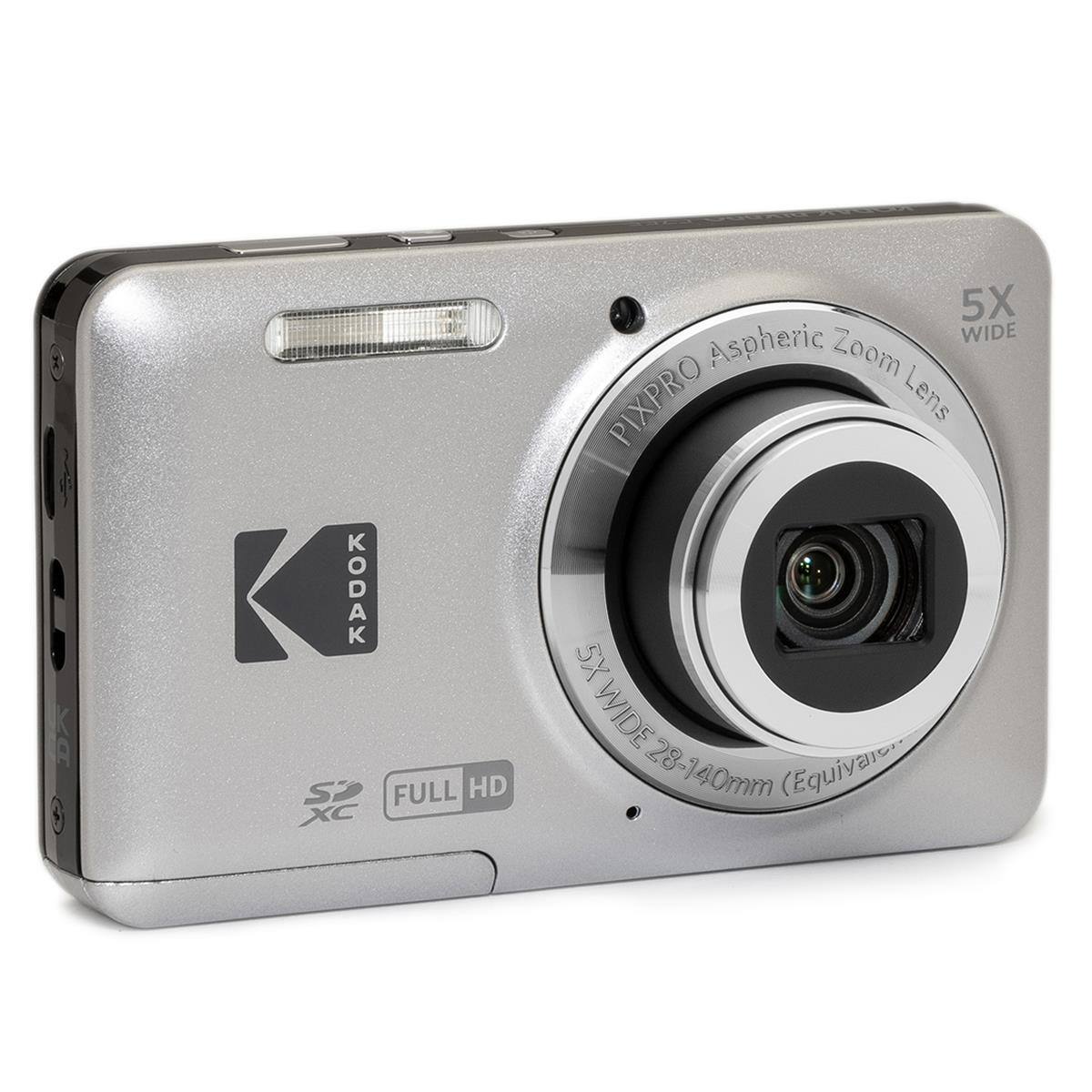 KODAK
PIXPRO Aspheric Zoom Lens
5X WIDE
28-140mm (Equivalent)
FULL HD
XC