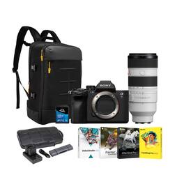 Sony - a7R V Mirrorless Camera with 70-200mm f/2.8 GM OSS Lens Bundle