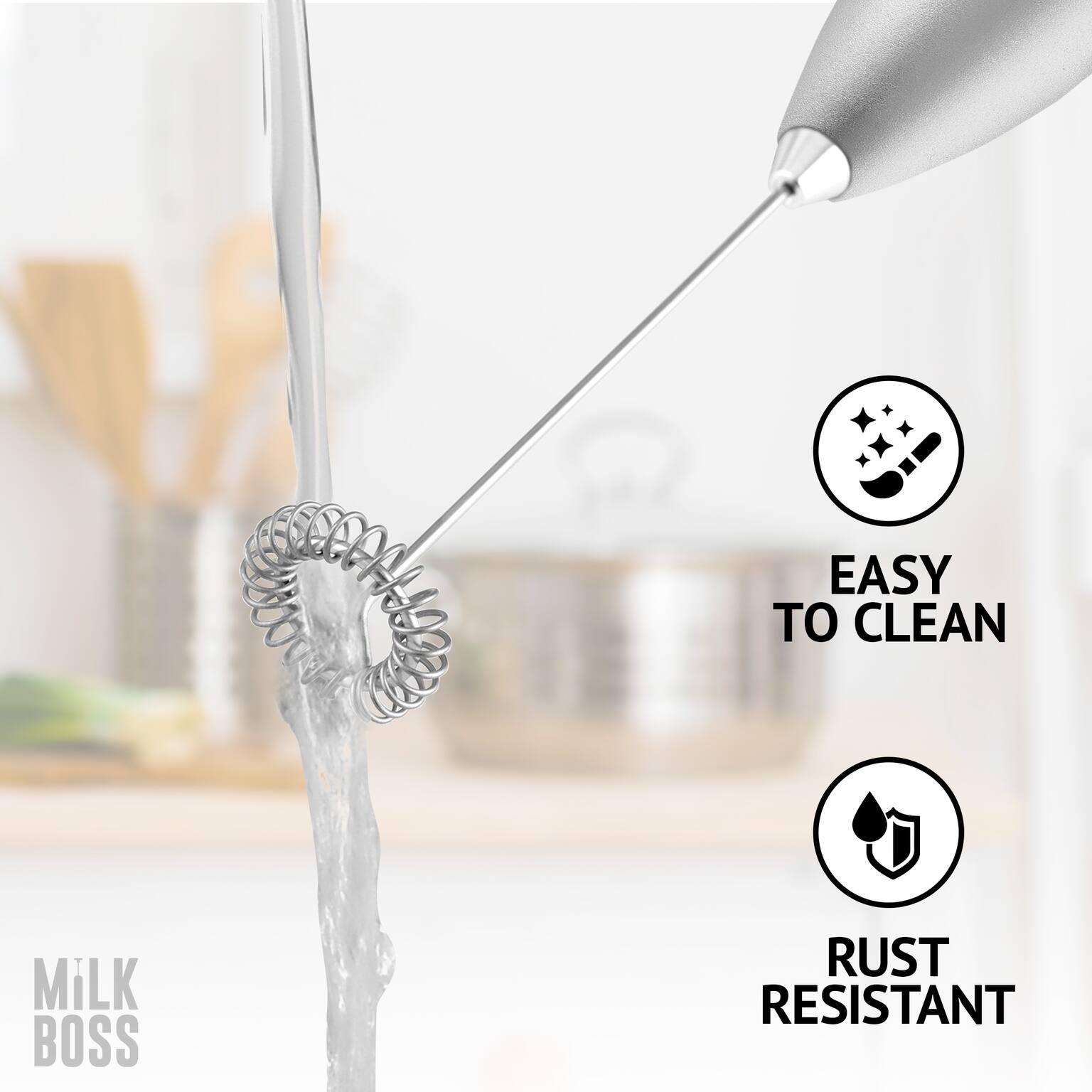 EASY TO CLEAN  
MILK BOSS  
RUST RESISTANT