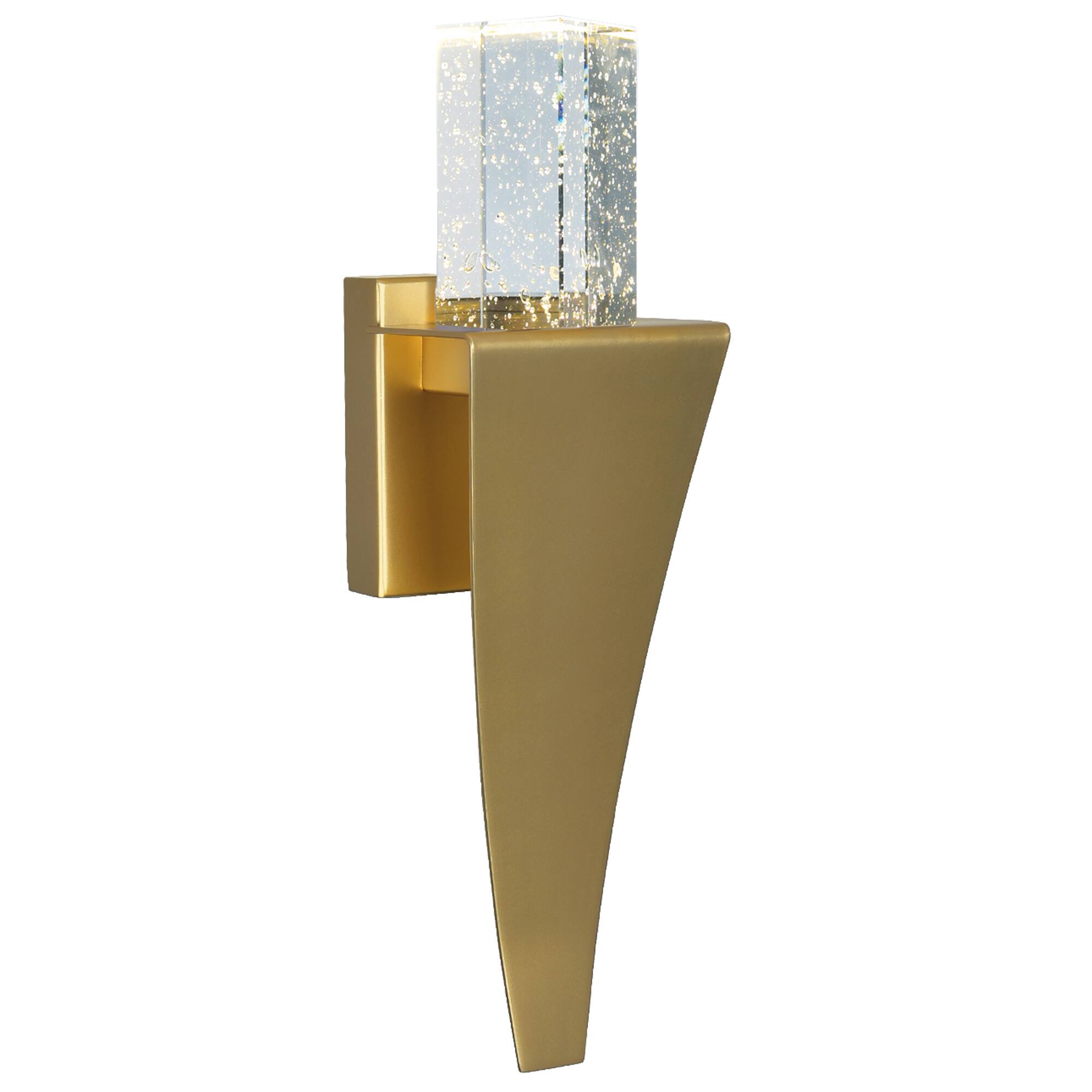 CWI Lighting - Catania LED Integrated Wall Light - Satin Gold