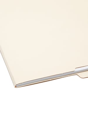 Alt View 1. Smead -  Recycled End Tab File Folder, Straight Cut, Letter Size, Manila, 100/Box  - Manila.