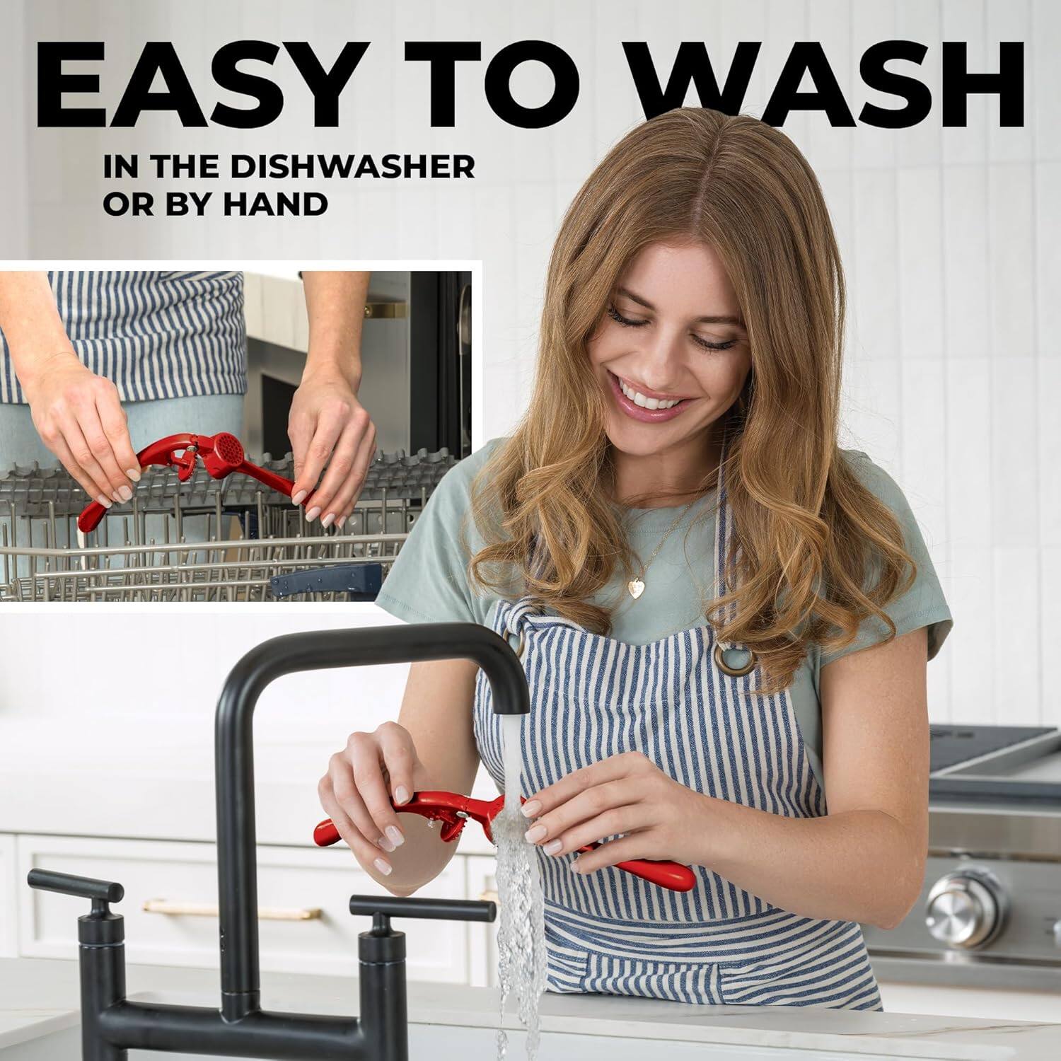 EASY TO WASH  
IN THE DISHWASHER OR BY HAND