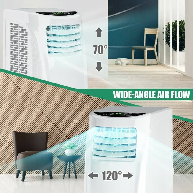70° WIDE-ANGLE AIR FLOW 120°