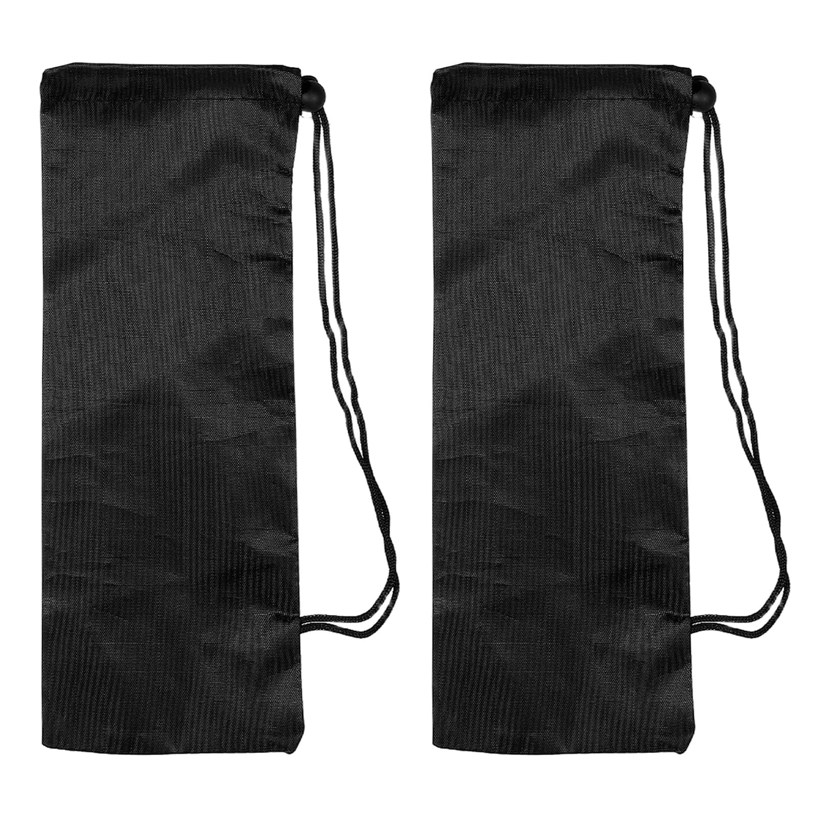 Unique Bargains - 11"x4" Tripod Case, 2pcs Oxford Padded Bag for Camera Gear, Mic, Light Stand - Black