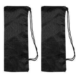 Unique Bargains - 11"x4" Tripod Case, 2pcs Oxford Padded Bag for Camera Gear, Mic, Light Stand - Black