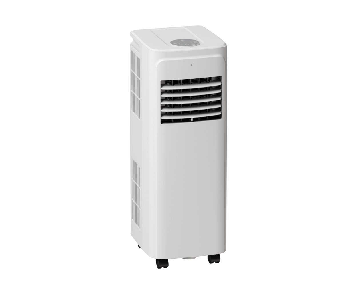 JUJABU - 12000 BTU Portable Air Conditioner, 4-in-1 Cooling & Heating AC with Dehumidifier/Fan/Sleep Mode for Home Office - White