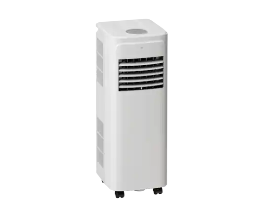 Front. JUJABU - 12000 BTU Portable Air Conditioner, 4-in-1 Cooling & Heating AC with Dehumidifier/Fan/Sleep Mode for Home Office - White.