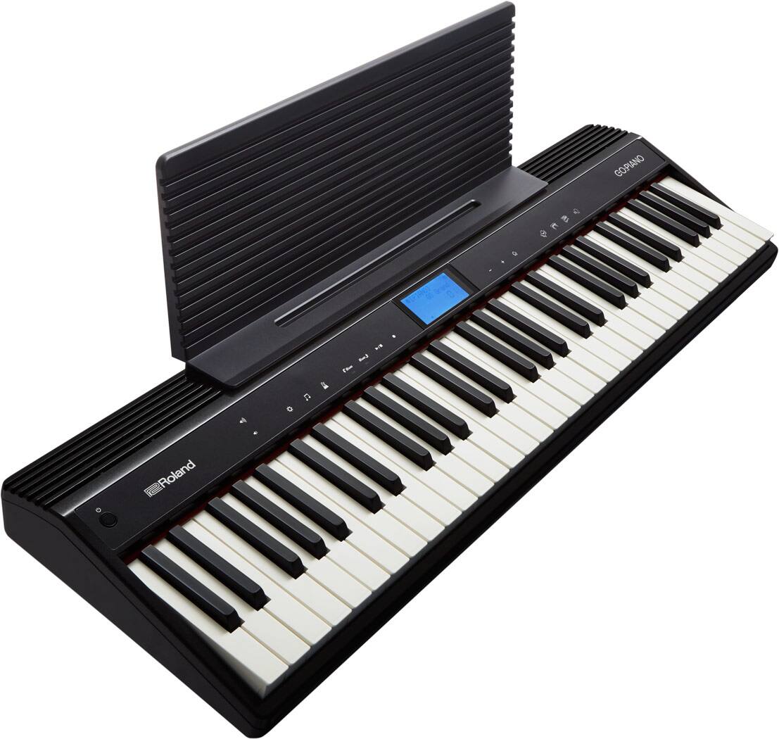 Alt View 11. Roland - GO:PIANO Digital Piano Full-Size Keyboard with 61 Keys - Black.