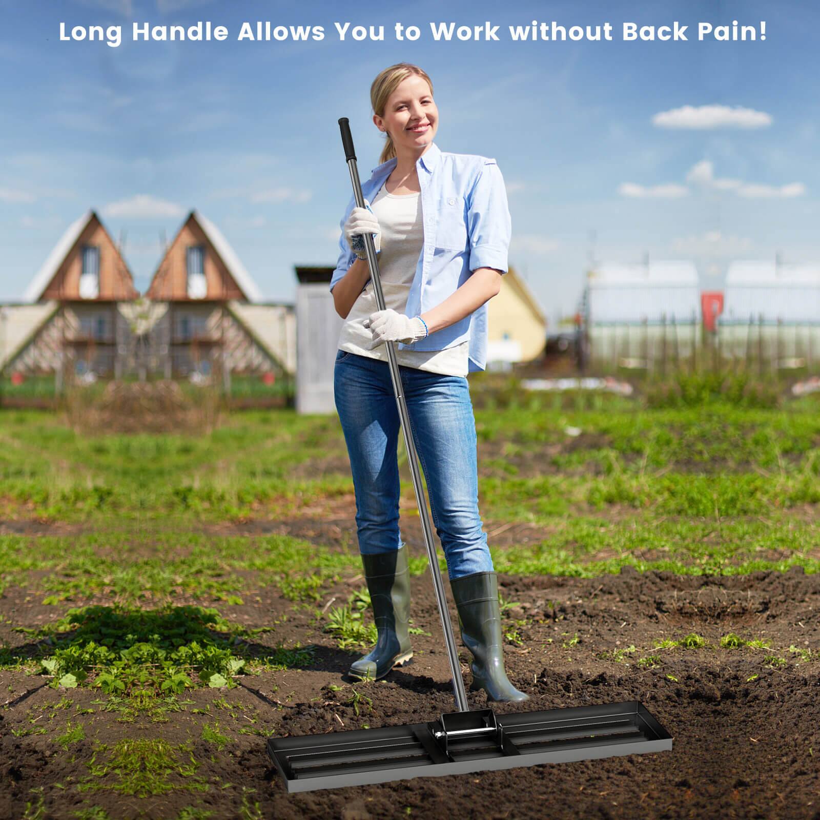 Long Handle Allows You to Work without Back Pain!