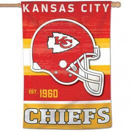 WinCraft - Kansas City Chiefs 28" x 40" Single-Sided House Banner - Multicolor
