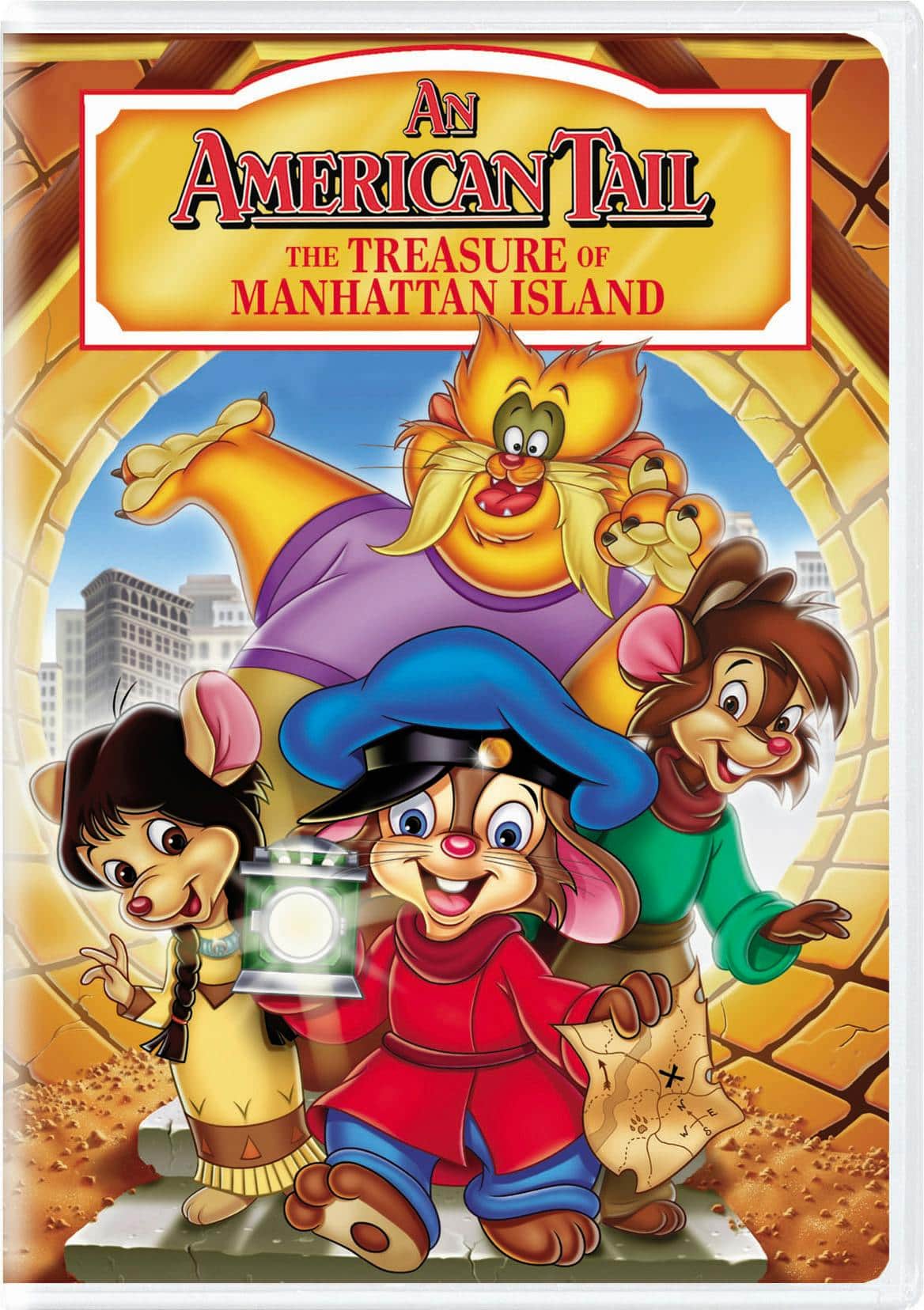 Front. An American Tail 3 - The Treasure of Manhattan Island [DVD].