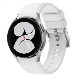 StrapsCo - Active Band Silicone Rubber Watch Strap For Samsung Galaxy Watch 7 - White