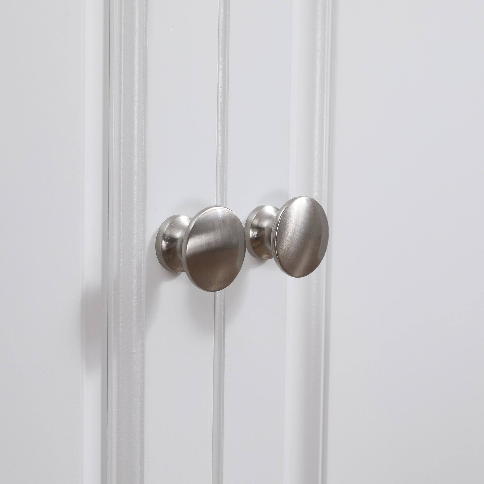 Alt View 7. Homcom - Rolling Kitchen Island Cart with Drop Leaf, Kitchen Cart on Wheels with Rubber Wood Top, 2 Drawers - White.