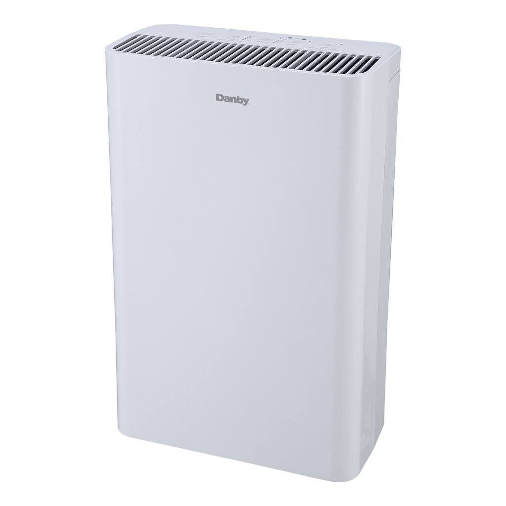 Angle. Danby - Air Purifier up to 210 sq. ft. - White.