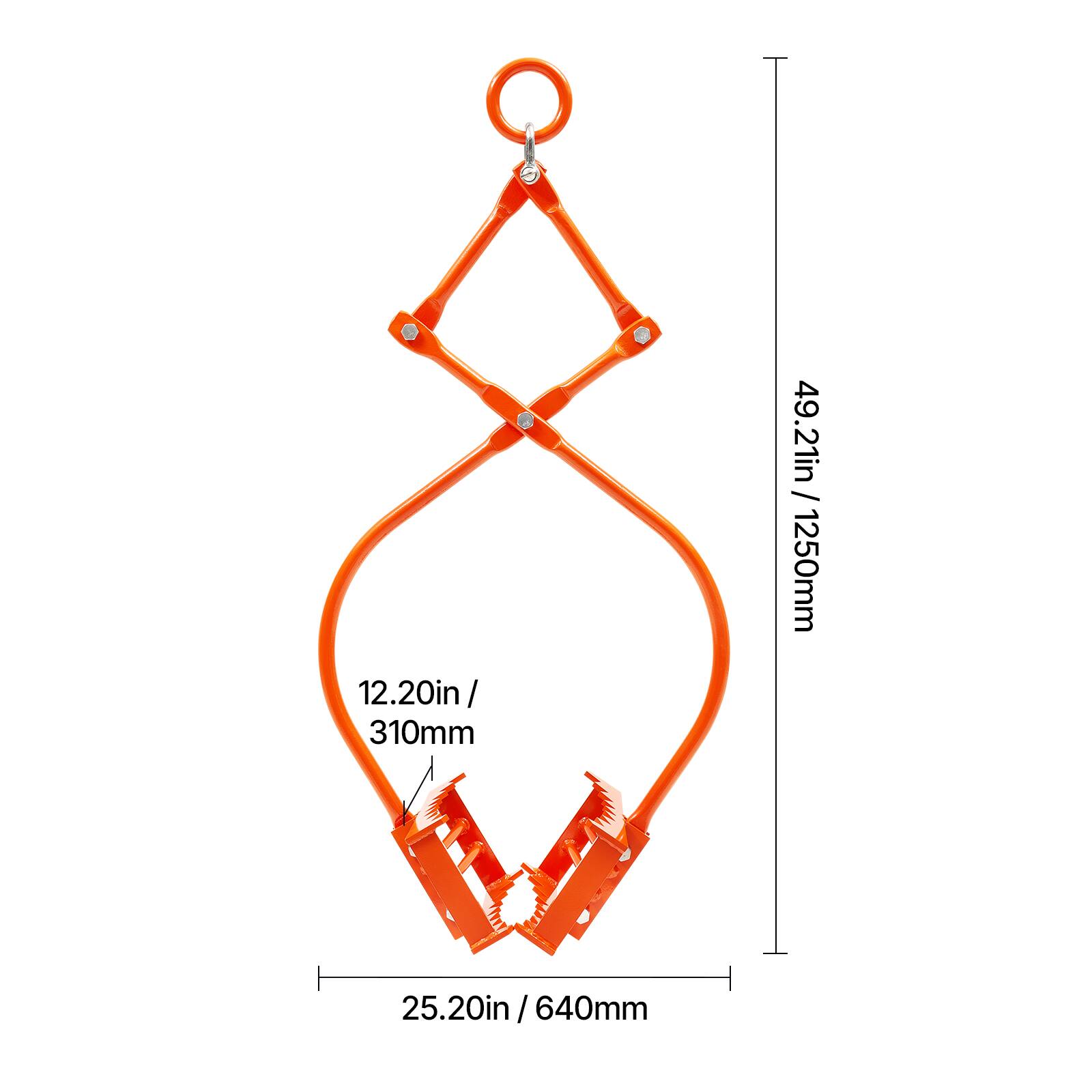 12.20in / 310mm / 49.21in / 1250mm  
25.20in / 640mm