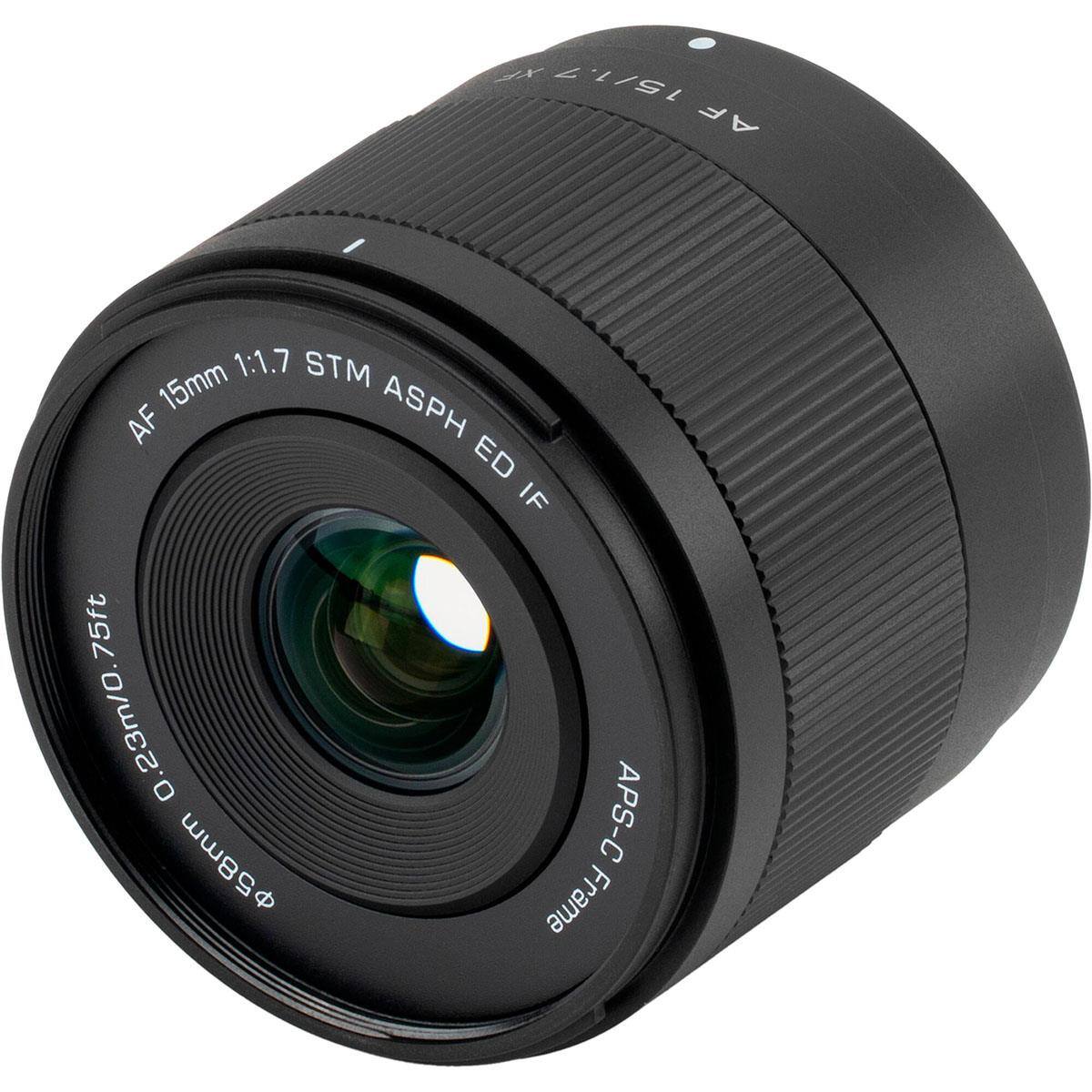 XF 15mm f/1.7 AF

1:1.7 STM 15mm ASPH ED IF

75ft 0.23m/0.75ft

58mm

APS-C Frame