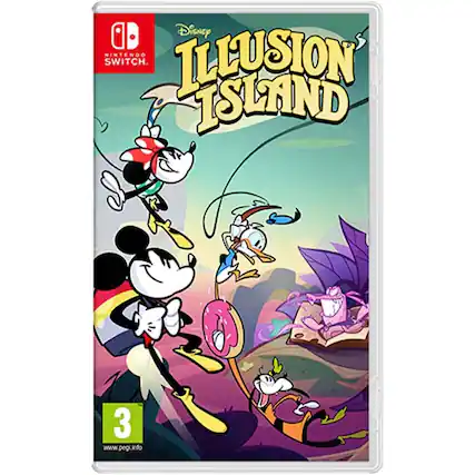 Disney NINTENDO SWITCH. ILLUSION ISLAND 3 www.pegi.info - E10+ (Everyone 10+)