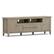 Front. Simpli Home - Warm Shaker 72W Low TV Stand with Drawers, Doors and Cubbies - Distressed Gray.