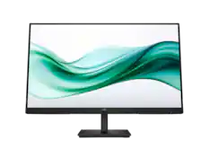 Front. HP - HP Series 3 Pro 23.8 inch FHD Monitor - 324pv 23.8" FHD (1920 x 1080) 50-60 Hz - black.