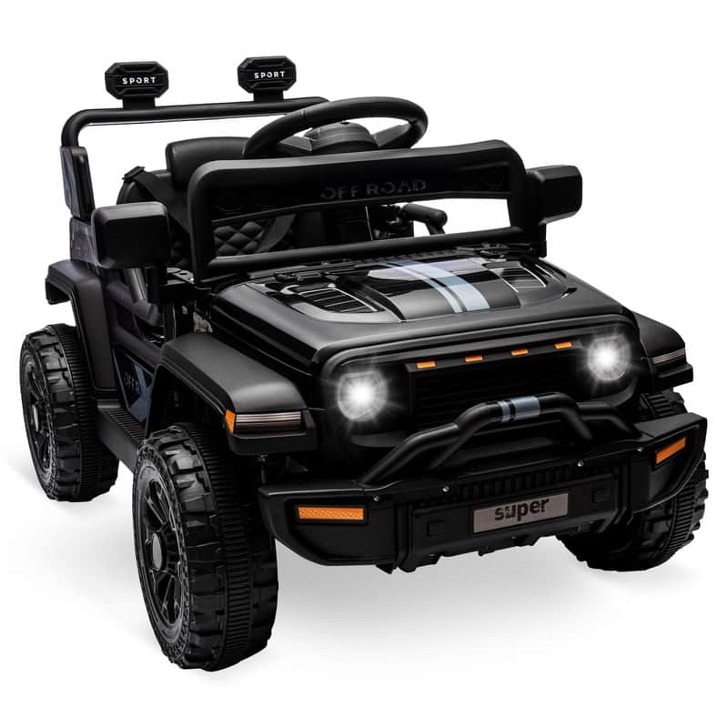 Acekool - Ride On Truck for Kids, 12V Battery Powered Toy Car with Remote Control