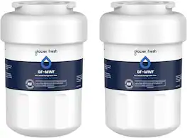 GLACIER FRESH - MWF Refrigerator Water Filter, Compatible with SmartWater MWFP, MWFA, GWF, 2 Pack