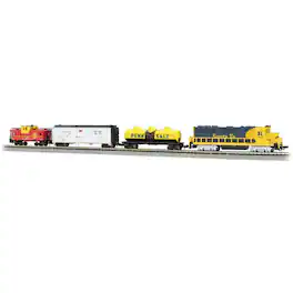 Bachmann - Trains N Scale Thunder Valley Freight Train Ready To Run Electric Train Set