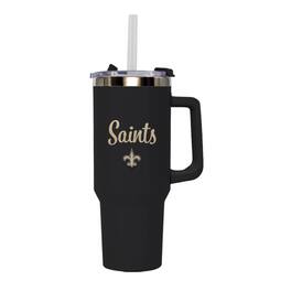 The Memory Company - New Orleans Saints 40oz. Single Hit Bling Tumbler - Black