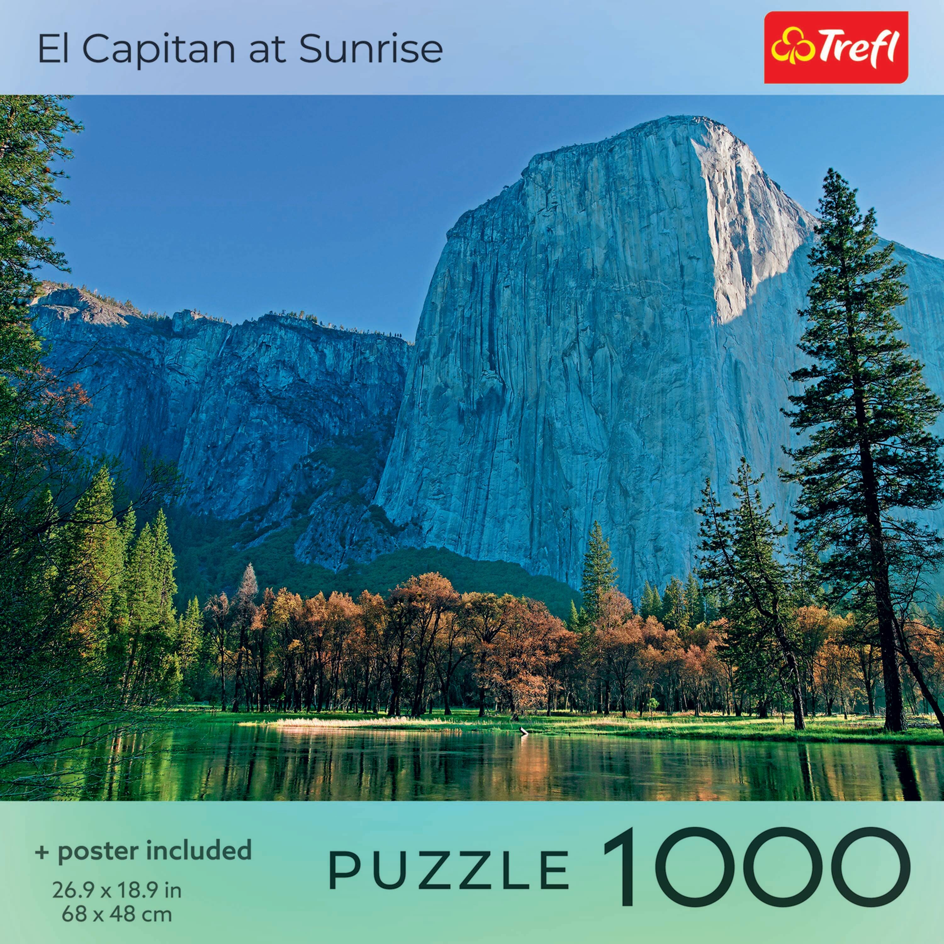 El Capitan at Sunrise

+ poster included

26.9 x 18.9 in  
68 x 48 cm

PUZZLE 1000

Trefl