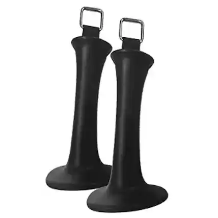 Front. Speediance - Skiing Handles 2, Gym Attachments for Gym Monster - Black.