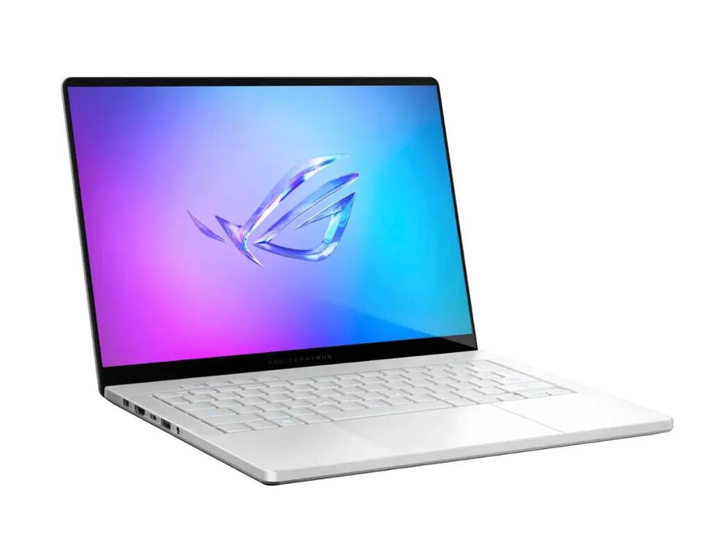 ASUS - ROG Zephyrus G14 Gaming Laptop, Ryzen AI 9 HX 370, 32GB, 1TB SSD, 14.0" (2880x1800), RTX 5070 Ti, Win 11 Home - Platinum White - Thumbnail 5