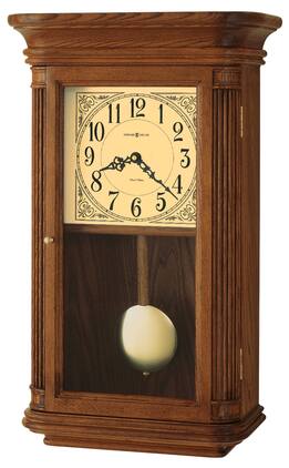 Howard Miller - 625281 Westbrook Wall Clock 625281 Yorkshire Oak - Brown