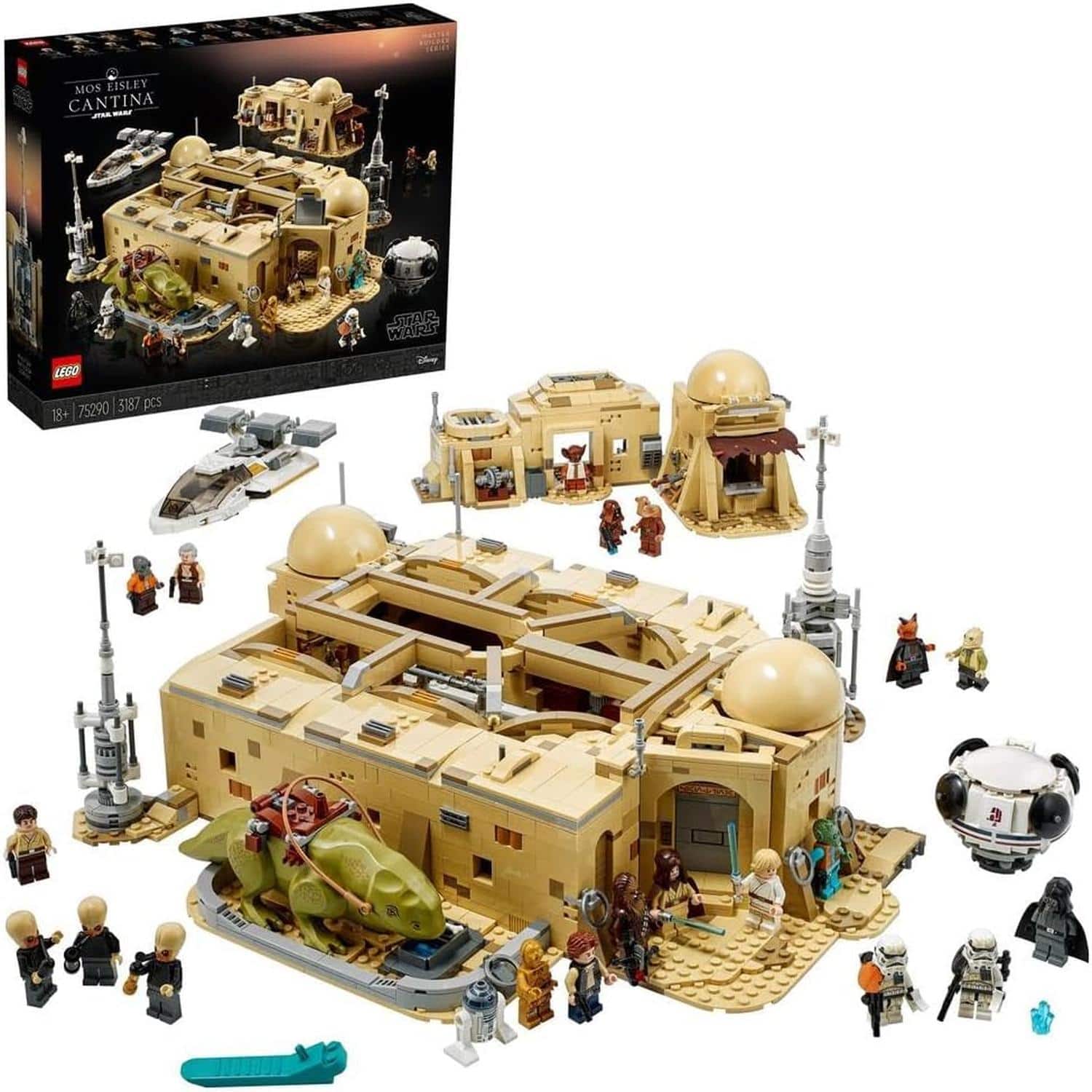 LEGO Star Wars: A New Hope Mos Eisley Cantina 3187 Piece Building