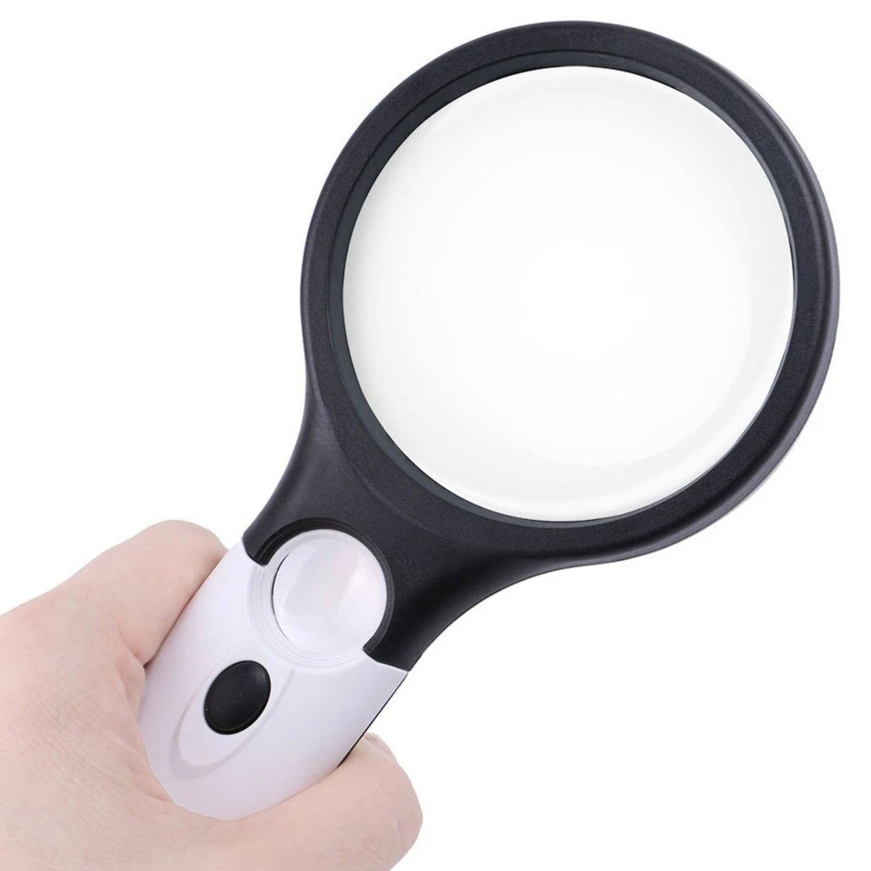 Alt View 3. Kitcheniva - 45X Handheld LED Jewelry Loupe Magnifier.