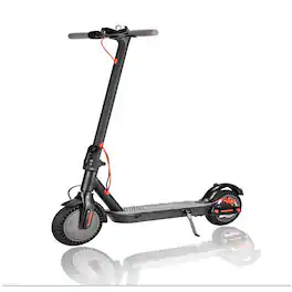 Loheer - 350W Folding Electric Scooter with 8.5 Inch Tires for Adults Eco-Friendly Commuter E-Scooter - Black
