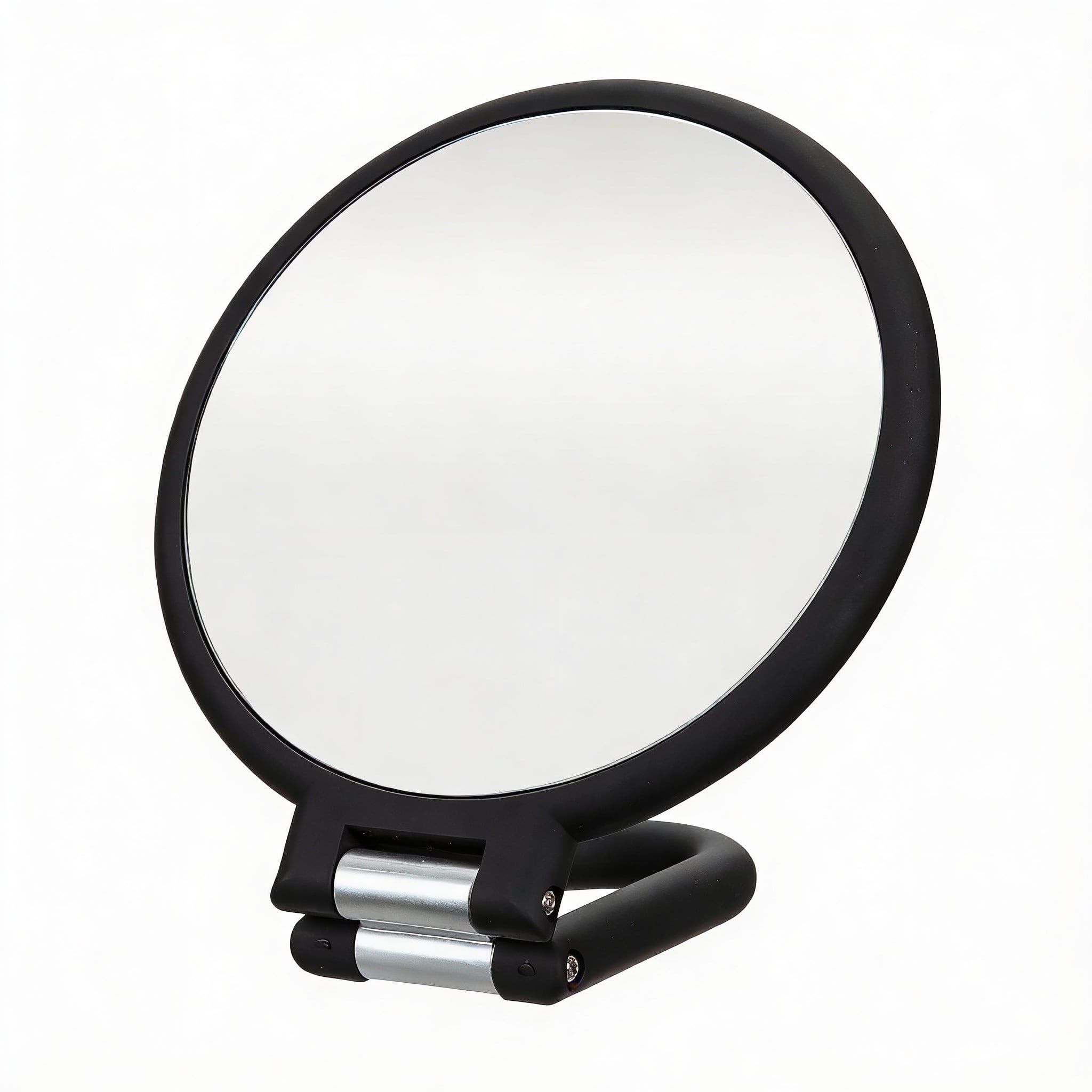 PO3TICJUNKI3 - Magnifying Handheld Mirror 1x 15x Magnification Hand Folding Adjustable Handle For Makeup Travel - Black/15X Magnification