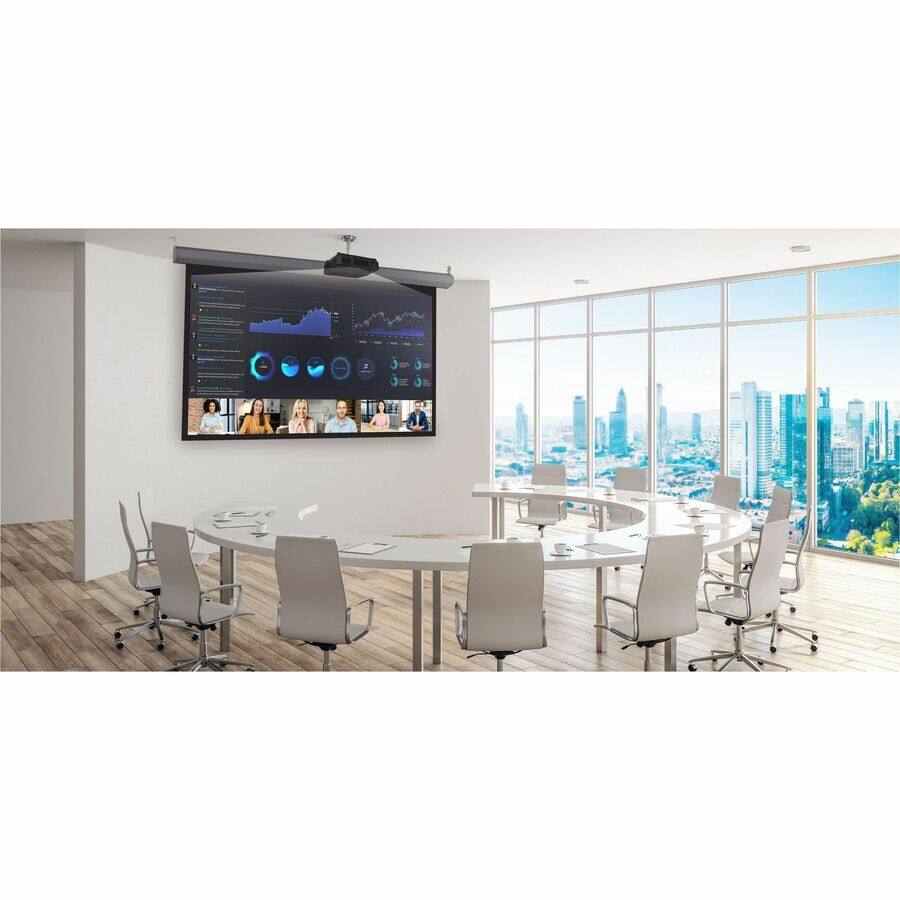 Alt View 3. Ricoh - PFU UHL3660 Ultra Short Throw DLP Projector - 16:10 - Ceiling Mountable, Floor Mountable, Wall Mountable - High Dynamic - 1.07 Billion Colors (30-bit).