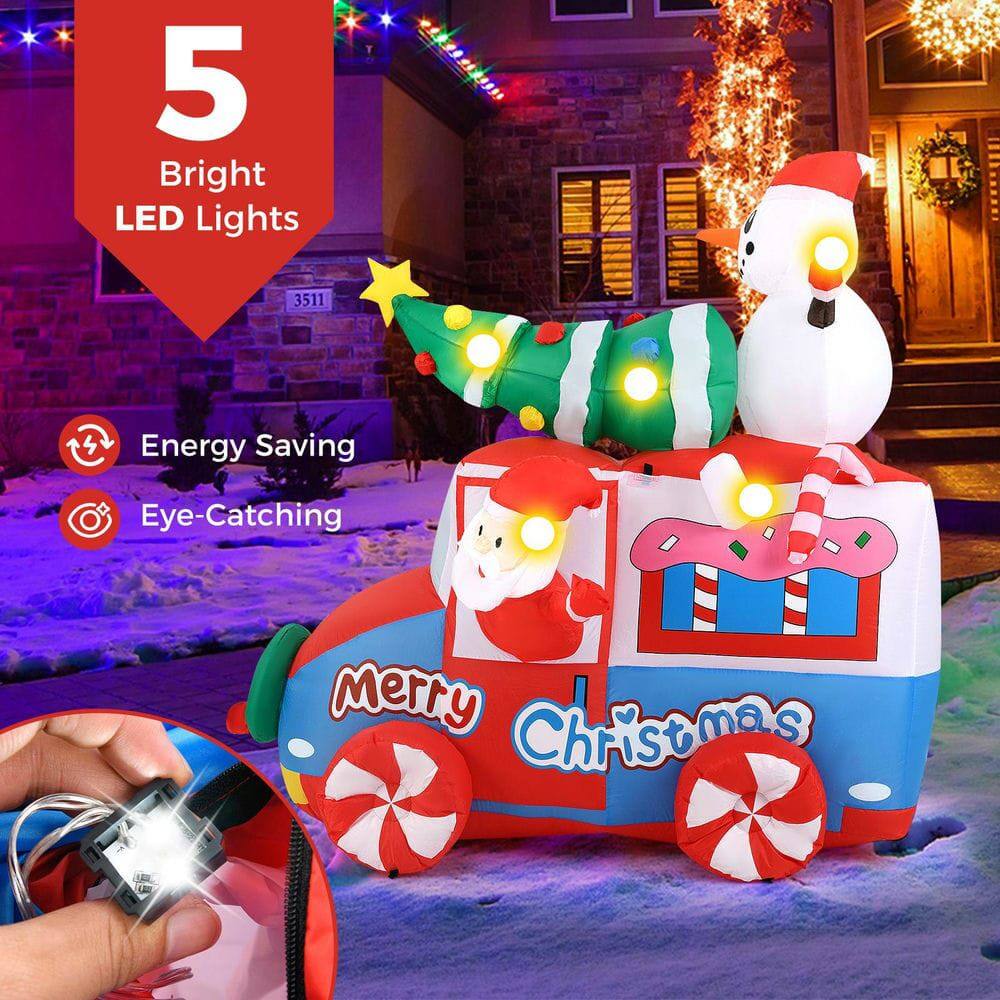 5 Bright LED Lights  
Energy Saving  
Eye-Catching  
Merry Christmas