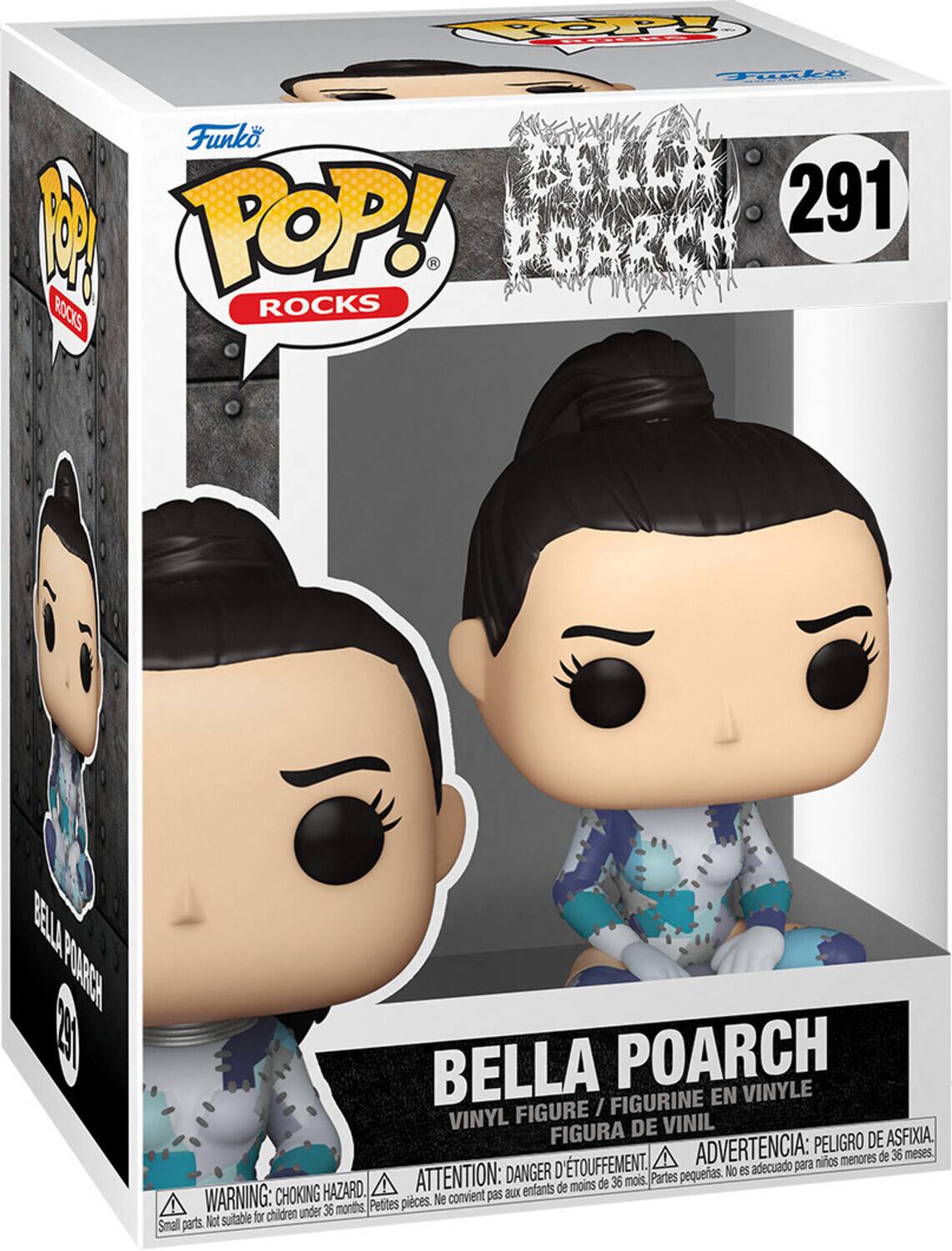 Funko. POP! ROCKS ROCKS FLA LX 291 BEL PUARCR l BELLA POARCH VINYLE FIGURINE EN FIGURE / VINYL DE VINIL FIGURA PELIGRO DE ASFIXIA, D'TOUFFEMENT. ADVERTENCIA: para nios menores de 36 meses. DANGER pequeas. No es adecuado HAZARD. ATTENTION: enfants de moins de 36 mois Partes WARNING: CHOKING convient pas aux Petites pieces. Ne children under 36 months, Not suitable for Small parts.