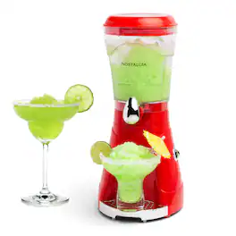 Nostalgia - 64-oz. Margarita and Slush Maker - Red