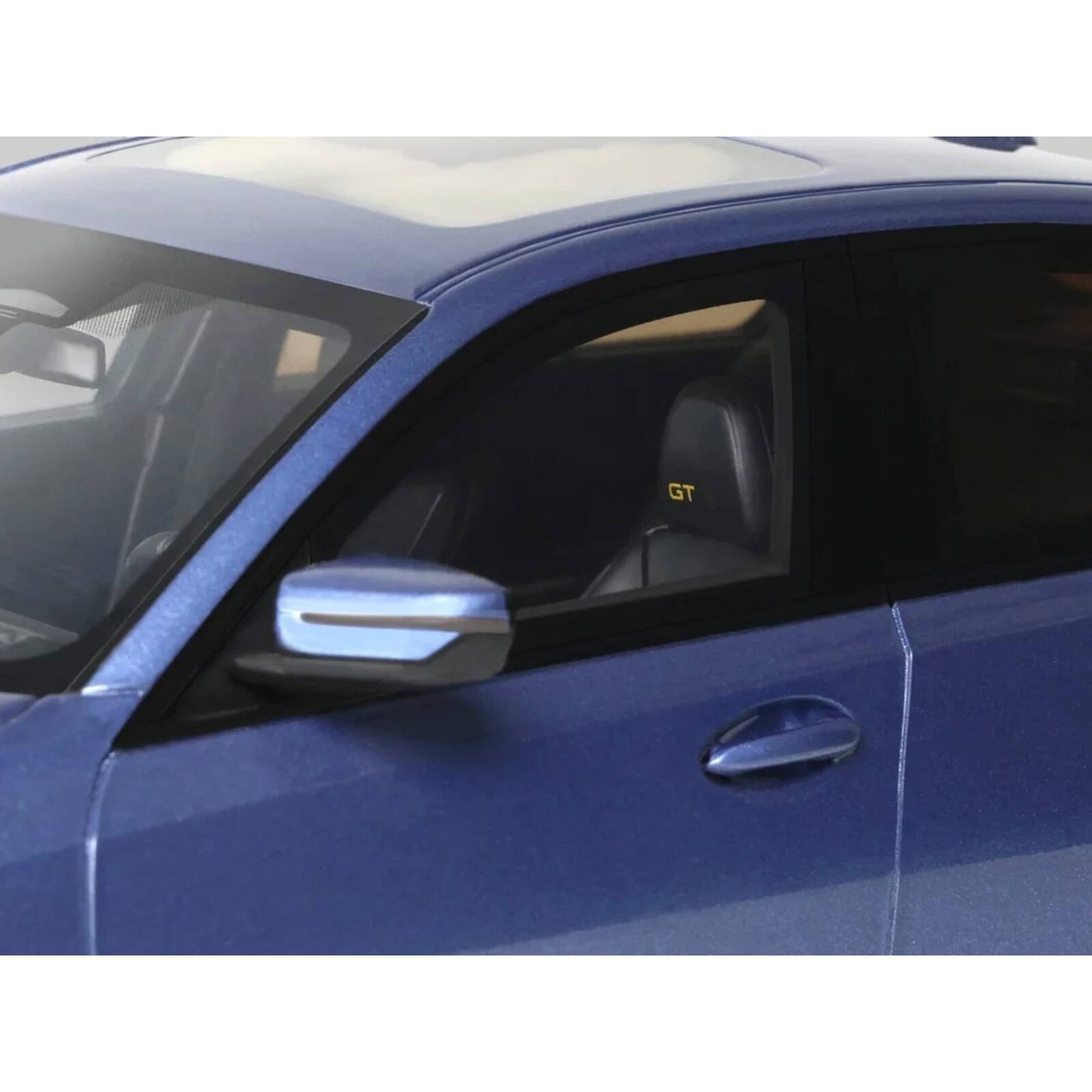 Alt View 2. GT Spirit - 2024 BMW Alpina B3 GT Saloon Blue Metallic 1/18 Model Car by GT Spirit.