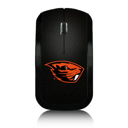 Front. Keyscaper - Oregon State Beavers Solid Design Wireless Mouse - Multicolor.