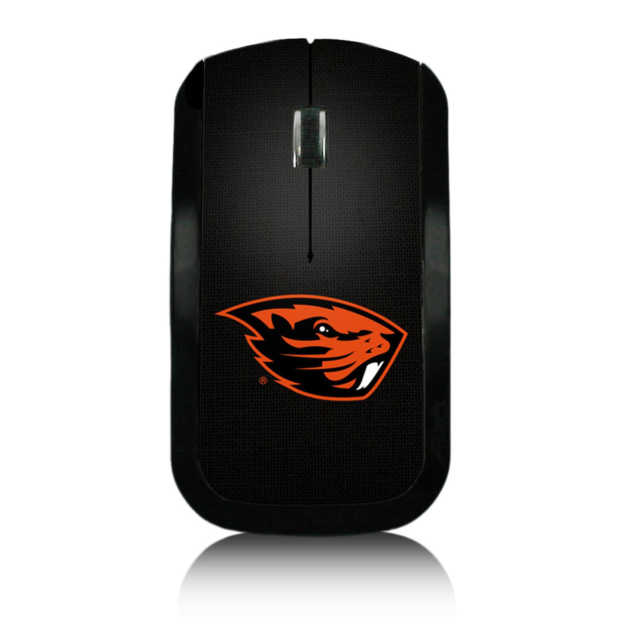 Front. Keyscaper - Oregon State Beavers Solid Design Wireless Mouse - Multicolor.