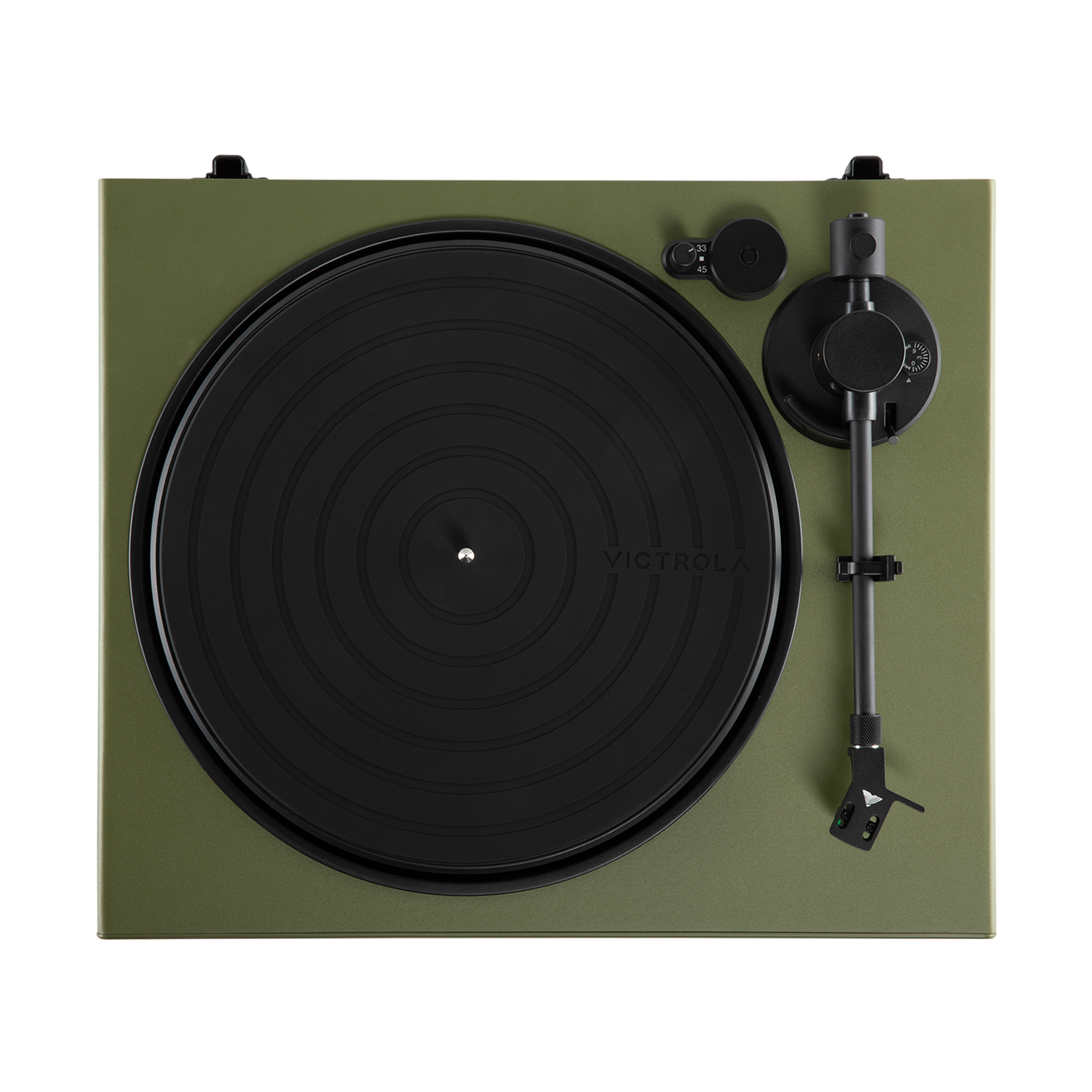 Alt View 9. Victrola - Victrola Wave Bluetooth Turntable with Auracast - Green.