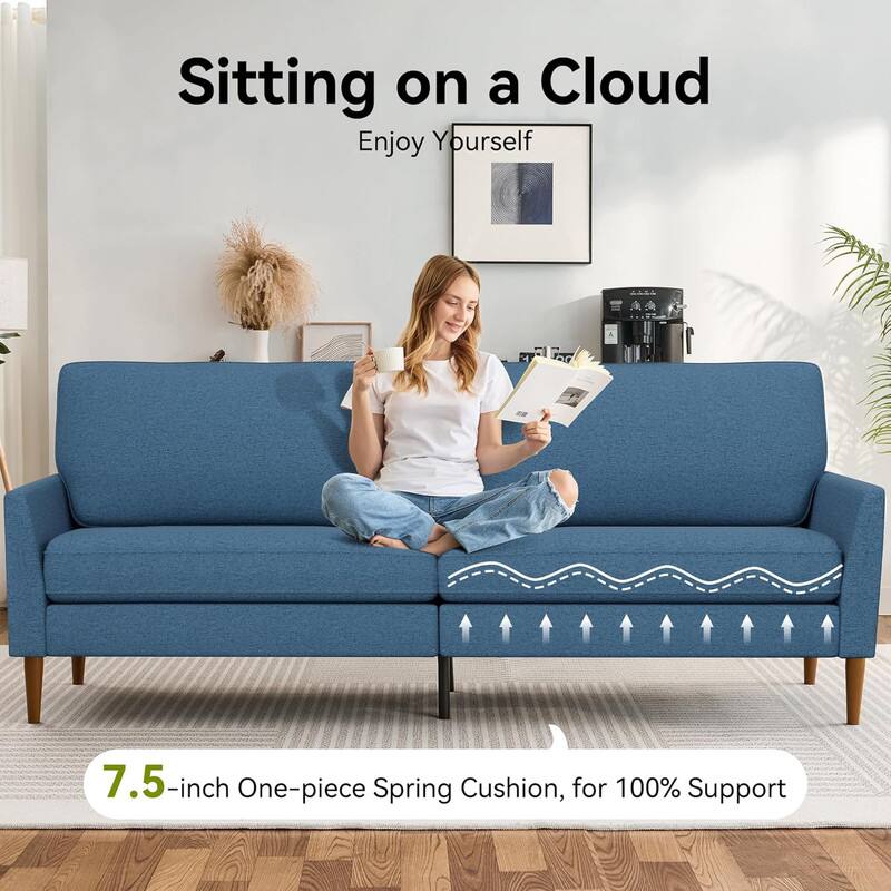 Sitting on a Cloud  
Enjoy Yourself  

7.5-inch One-piece Spring Cushion, for 100% Support