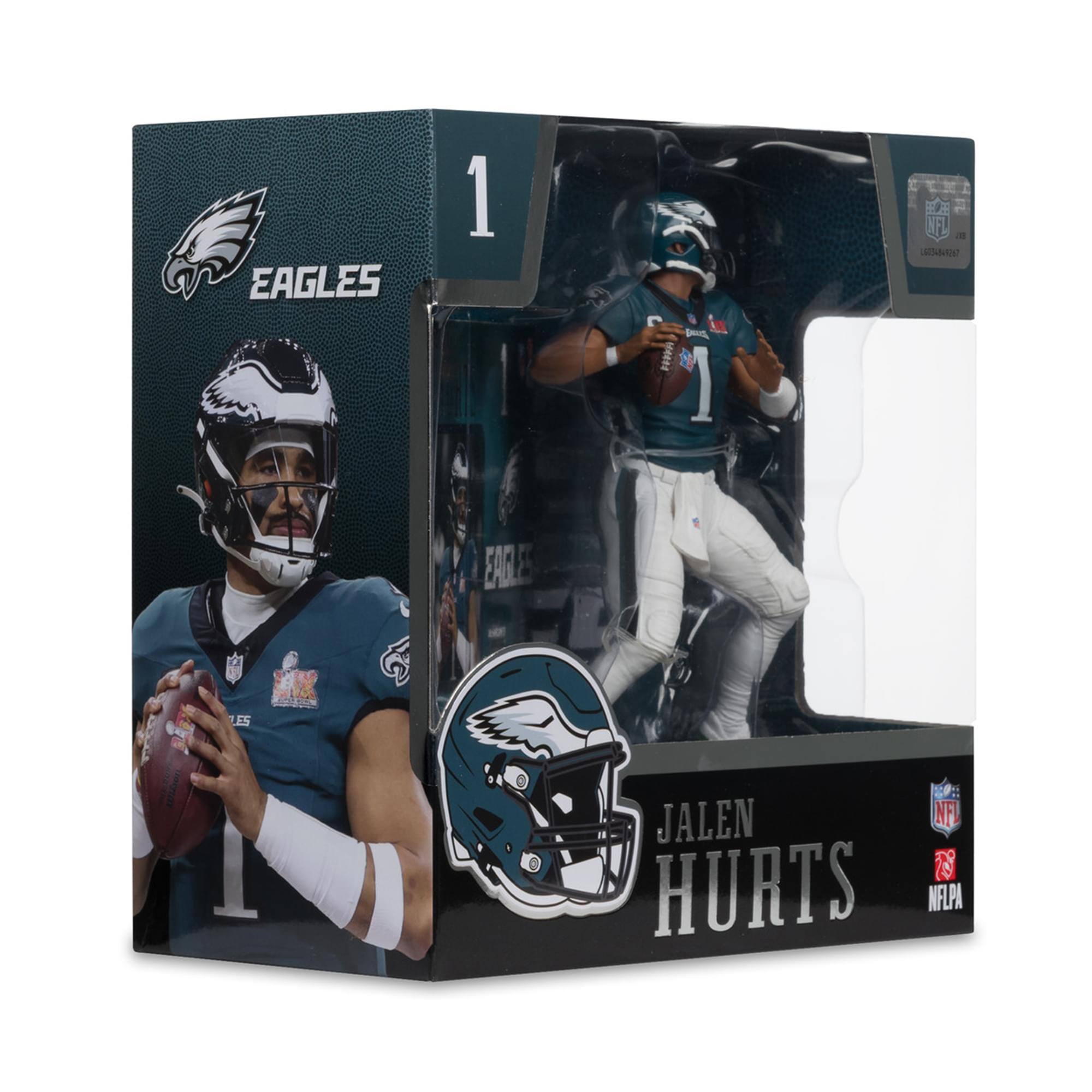 McFarlane Toys Philadelphia Eagles NFL 7 Inch Posed Figure | Jalen