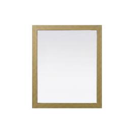 Elegant Kitchen and Bath - Noah Wooden Rectangle Mirror 30 x 36 - Honey Brown