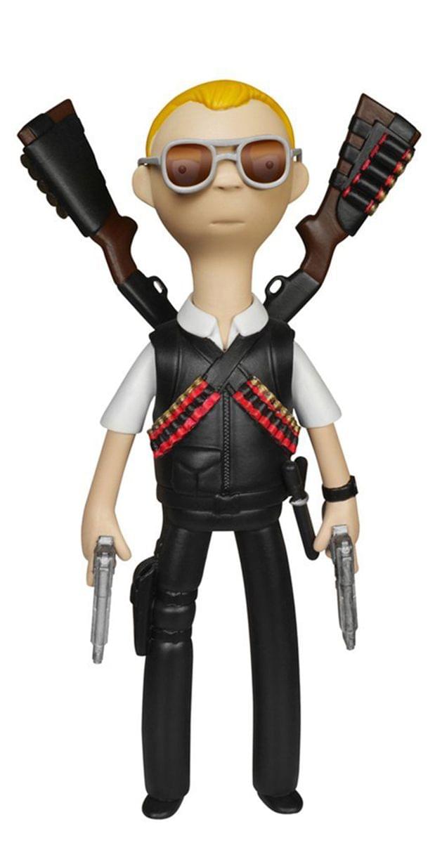 Alt View 1. Funko - Hot Fuzz Funko Vinyl Idolz 8" Vinyl Figure Nicholas Angel - Multi-Color.